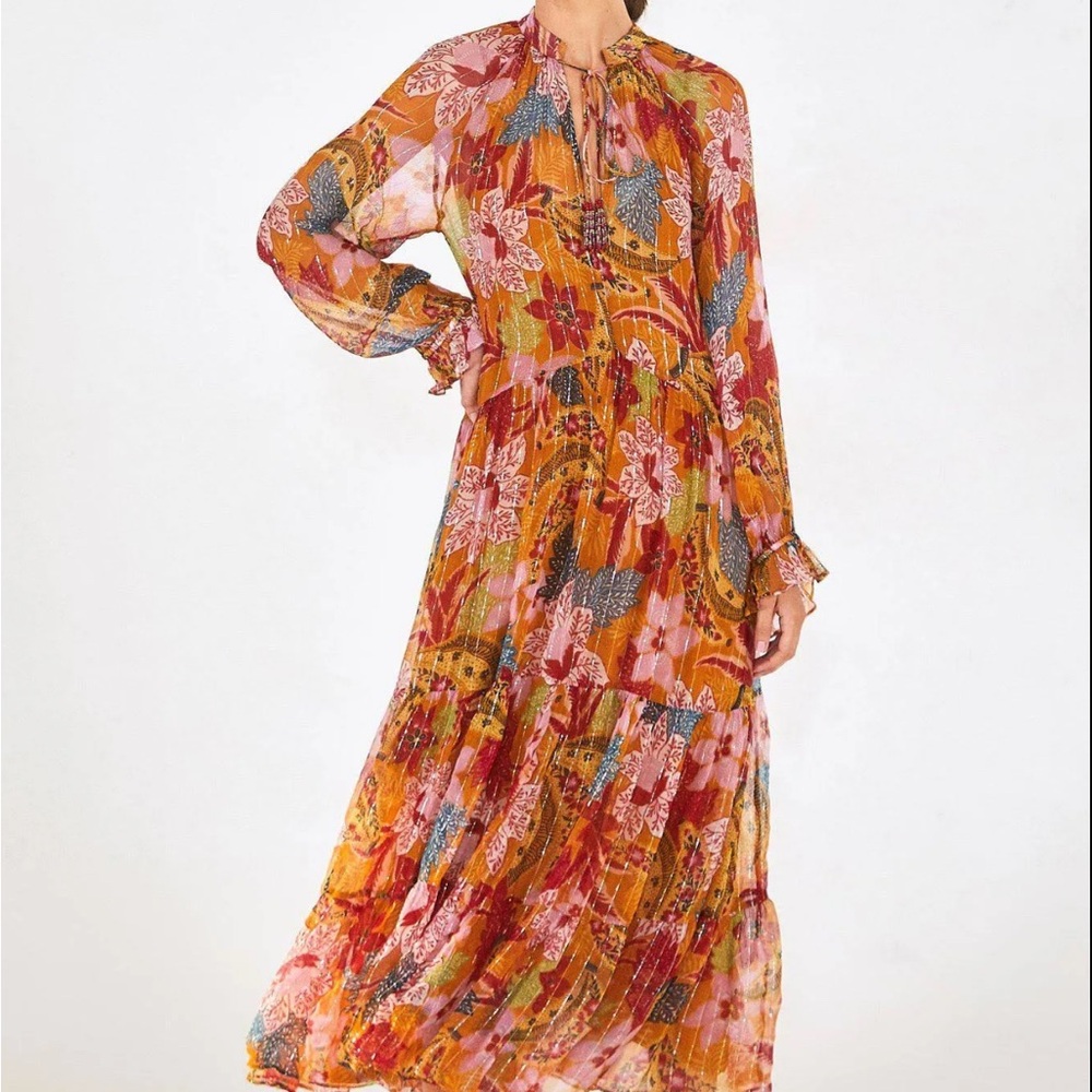 FARM Rio Floral Maxi Dress - Multicolor - Picture 3 of 3